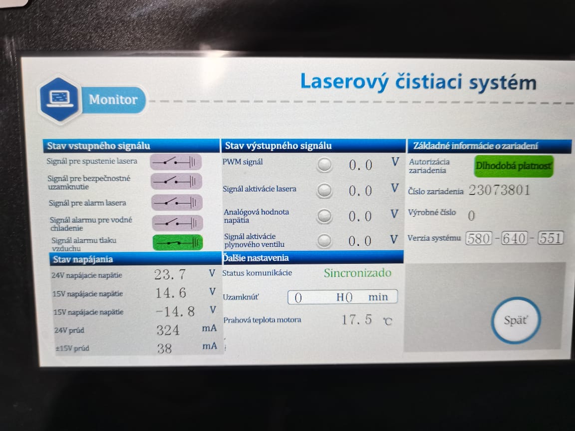 🇸🇰 Laserové čistiace zariadenie 2000W - AKCIA